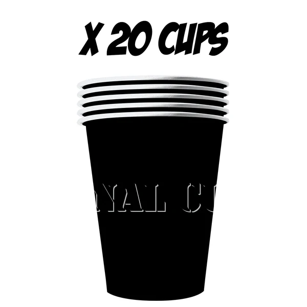 20 gobelets en carton - 53 cl