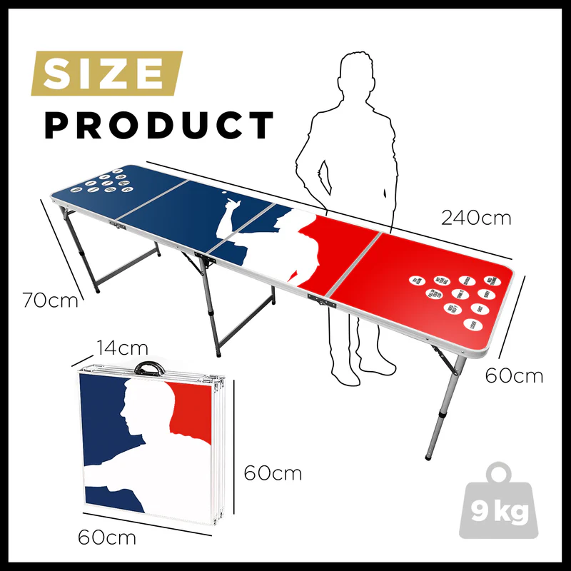 Table de Beer Pong 'Player'