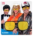 Lunettes hip hop 90's verres jaunes