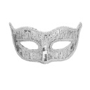 Masque sequins argent