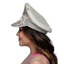 Casquette "Party" sequins et pierres