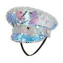 Casquette Star festival sequins et strass