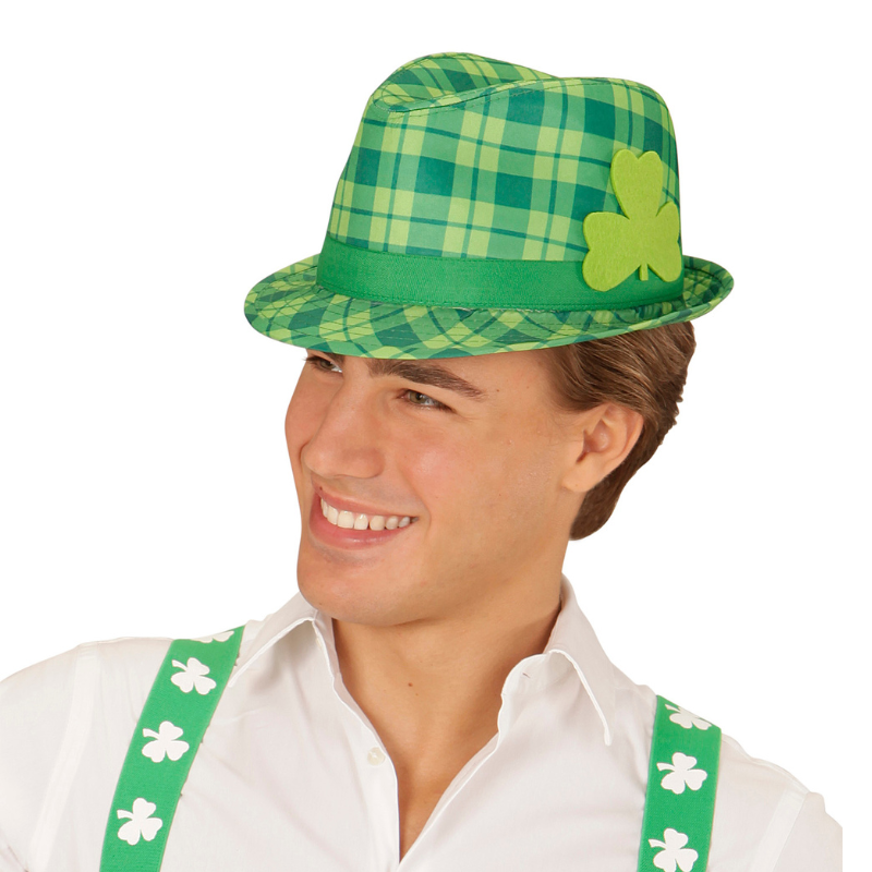 Chapeau borsalino en feutre - Saint Patrick