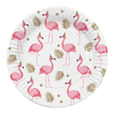 ASSIETTES FLAMANT ROSE