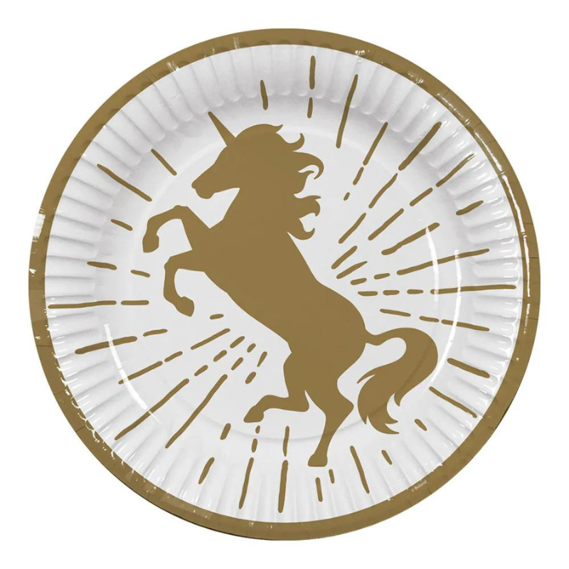 Assiettes Licorne