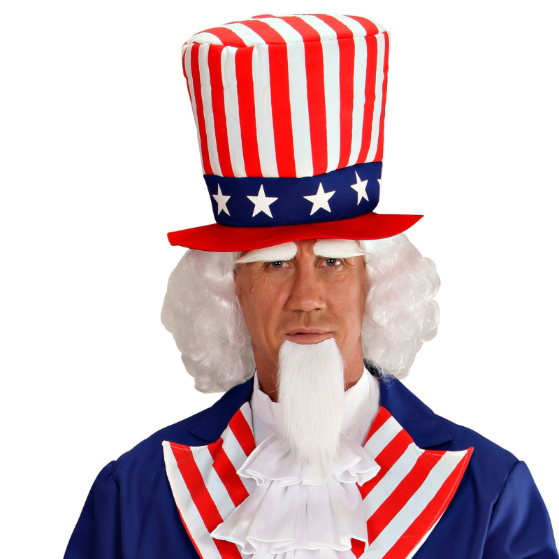 Perruque, bouc et sourcils de M. America - USA