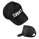 Casquette noire de police "SWAT"