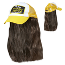 Casquette de routier avec cheveux