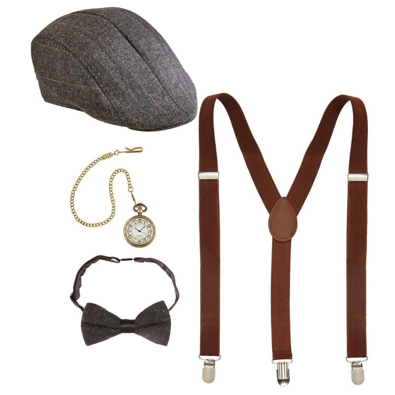 Set d'accessoires des années 20 