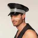 Casquette de Rock noire 