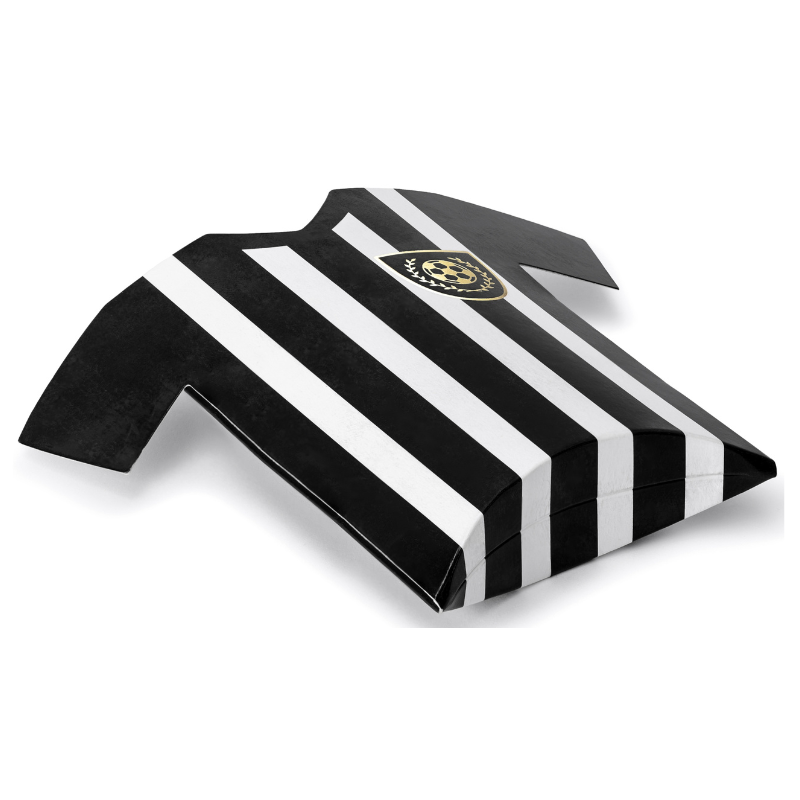 Boîtes à confiseries en forme de t-shirt de football