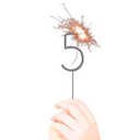 Cierge magique - 16 cm