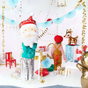 Ballon tête de Père Noël - 60 cm