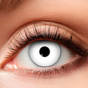 Lentilles fantaisies White Zombie - 1 Semaine 