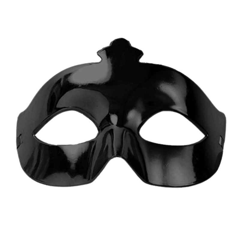 Masque vénitien noir 