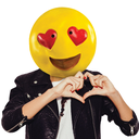 Masques intégral en latex Emojis
