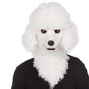 Masque intégral de caniche articulé 