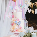 9 Décorations de gâteaux Papillons
