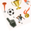 Tatouages ​​- Fantastic Football - 25 pièces