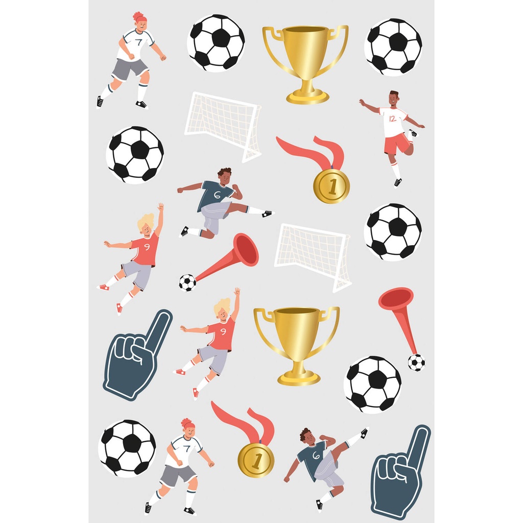 Tatouages ​​- Fantastic Football - 25 pièces