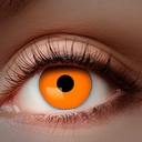 Lentilles fantaisies UV Orange - 12 mois