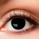 Lentilles fantaisies Blind black - 3 mois