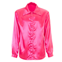 Chemise en satin pour Homme 