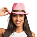 Chapeau funky rose