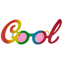 Lunettes "Cool" arc en ciel