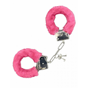 Menottes peluche rose