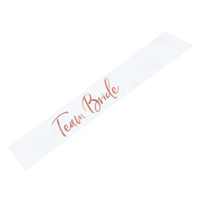 Echarpe "Team Bride" rose gold