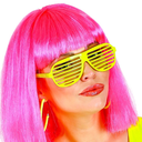 Lunettes à barreaux fluo