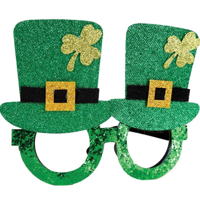 Lunettes chapeaux Saint Patrick