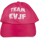 Casquette Team EVJF rose 