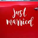 Stickers "Just Married"