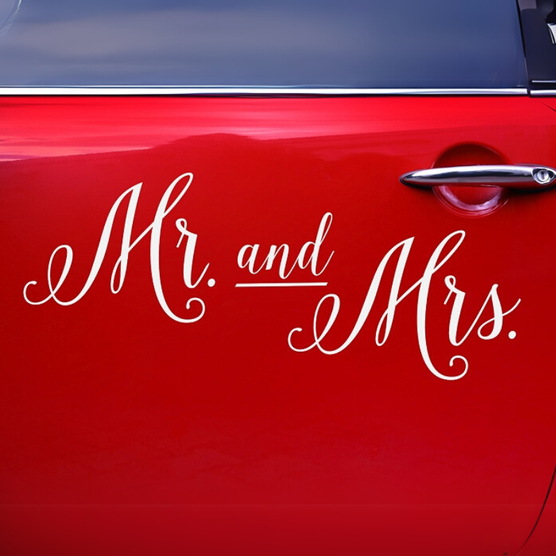 Stickers "Mrs & Mrs"