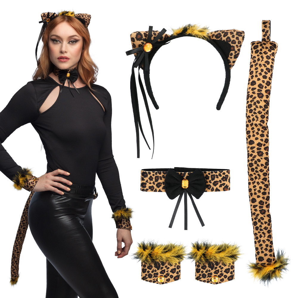Set d'accessoires Léopard