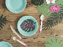 Feuilles tropicales en carton lot de 21