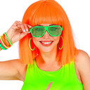 Lunettes à barreaux vert fluo