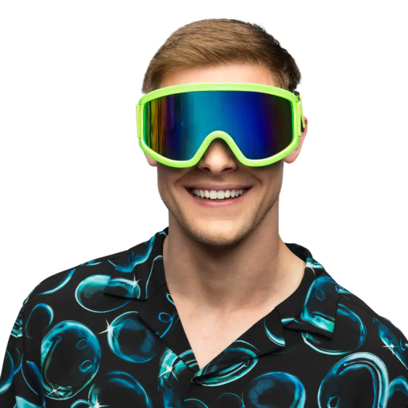 Lunettes de ski - 4 couleurs assorties