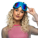 Lunettes de ski - 4 couleurs assorties