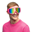 Lunettes de ski - 4 couleurs assorties