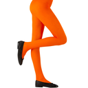 Collants enfant orange