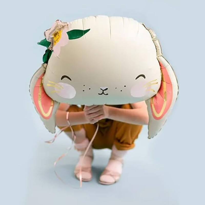 Ballon Alu Lapin 65 x 55 cm