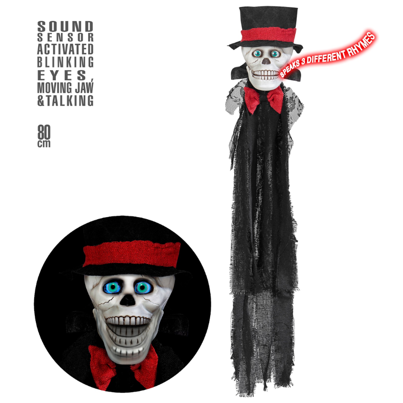 Décoration mari jour des morts animé