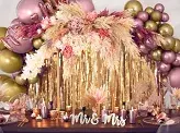 Ballon Alu "Mr & Mrs" Rose Gold