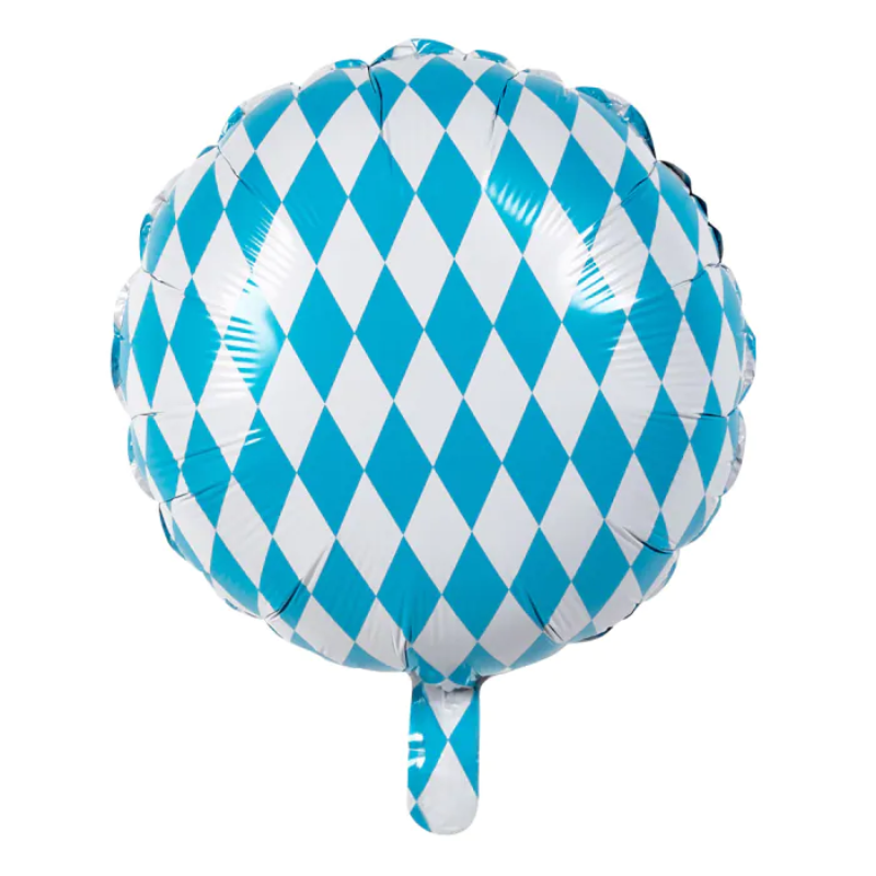 Ballon en aluminium Bavière double face (45 cm)
