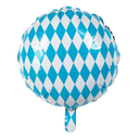 Ballon en aluminium Bavière double face (45 cm)