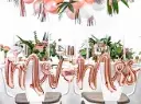 Ballon Alu "Mr & Mrs" Rose Gold