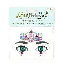 strass autocollant pour le visage enfant cœurs roses